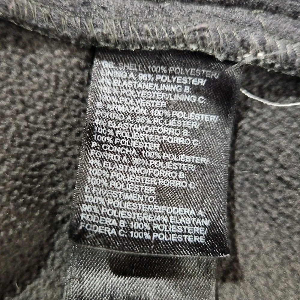 The North Face Mens Jacket Size Large Gray WindWall Windbreaker Lined Pockets